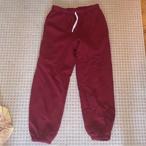 Red Sweatpants
